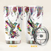 Native American Hummingbird Tumbler Stainless Steel Drinking Cup