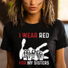 MMIW I Wear Red For My Sister Red Hand Women Together Unisex T-Shirt/Hoodie/Sweatshirt