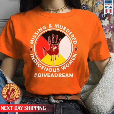 Give A Dream MMIW Red Hand On Wheel Unisex T-Shirt/Hoodie/Sweatshirt