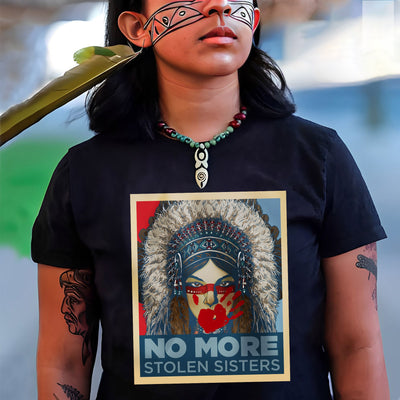 MMIW No More Stolen Sister Vintage Design Unisex T-Shirt/Hoodie/Sweatshirt