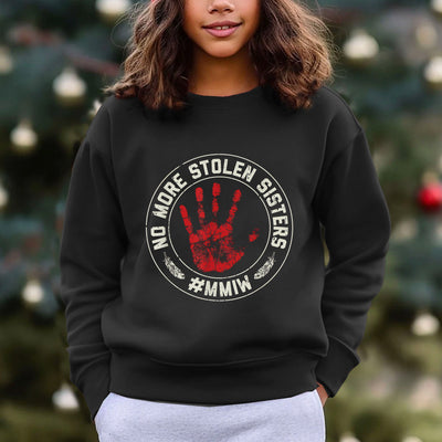 MMIW Awareness Indigenous Circle Red Hand Unisex T-Shirt/Hoodie/Sweatshirt