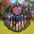 Galaxy Dreamcatcher Native American Style Wind Spinner