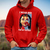 MMIW I Wear Red For My Sister Woman Red Hand Unisex T-Shirt/Hoodie/Sweatshirt