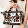 Tribal Colorful Pattern Leather Handbag WCS006