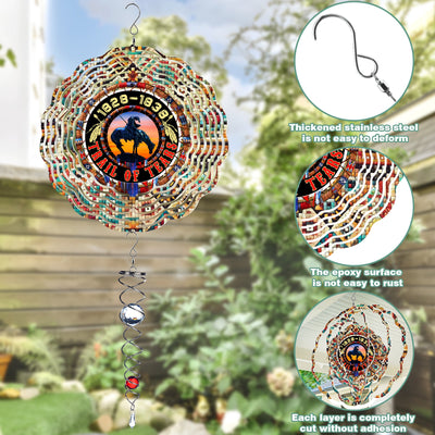 Trail of Tears Native American Style Wind Spinner