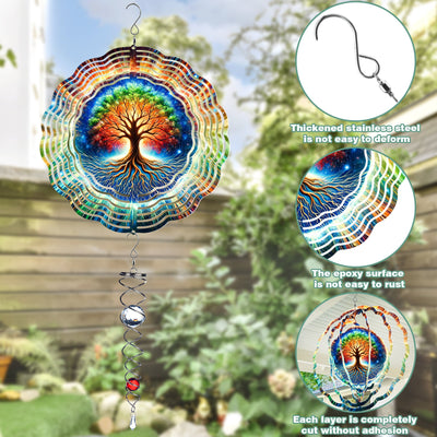 Magical Tree Of Life Synthetic Wind Spinner