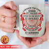 Native American Listen To The Wind Listen To Your Heart Red Art Ceramic Coffee Mug