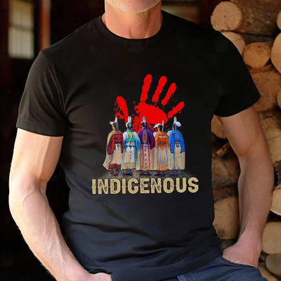 MMIW Indigenous Woman Red Hand Together Shirt Unisex T-Shirt/Hoodie/Sweatshirt