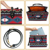 Ornamental Pattern Native Leather Handbag WCS018