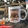 Native American Language That Saved This Nation Three Man American Coffee Mug