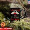 Native American I May Not Be Full Blooded % Native Heart Wing Ceramic Coffee Mug