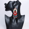 SALE 30% OFF - Combo MMIW Handmade Beaded Necklace And Earrings Unisex With Native American Style