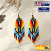 SALE 30% OFF - Multi-Color Hook Beaded Handmade Earrings For Women