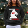 MMIW I Wear Red For My Sister, No More Stolen Sisters Shirts Red Hand Unisex T-Shirt/Hoodie/Sweatshirt