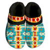 Unisex Pattern Fleece Clog Shoes For Women and Men Native American Style