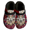 Fleece Unisex Pattern Clog Shoes For Women and Men Native American Style