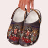 Fleece Unisex Women Pattern Clog Shoes For Women and Men Native American Style