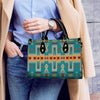 Turquoise Tribe Leather Handbag WCS001