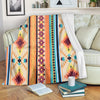 Native American Pattern Soft And Warm Fleece Blanket