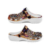 Native Pattern Clog Shoes For Adult and Kid 89217 New