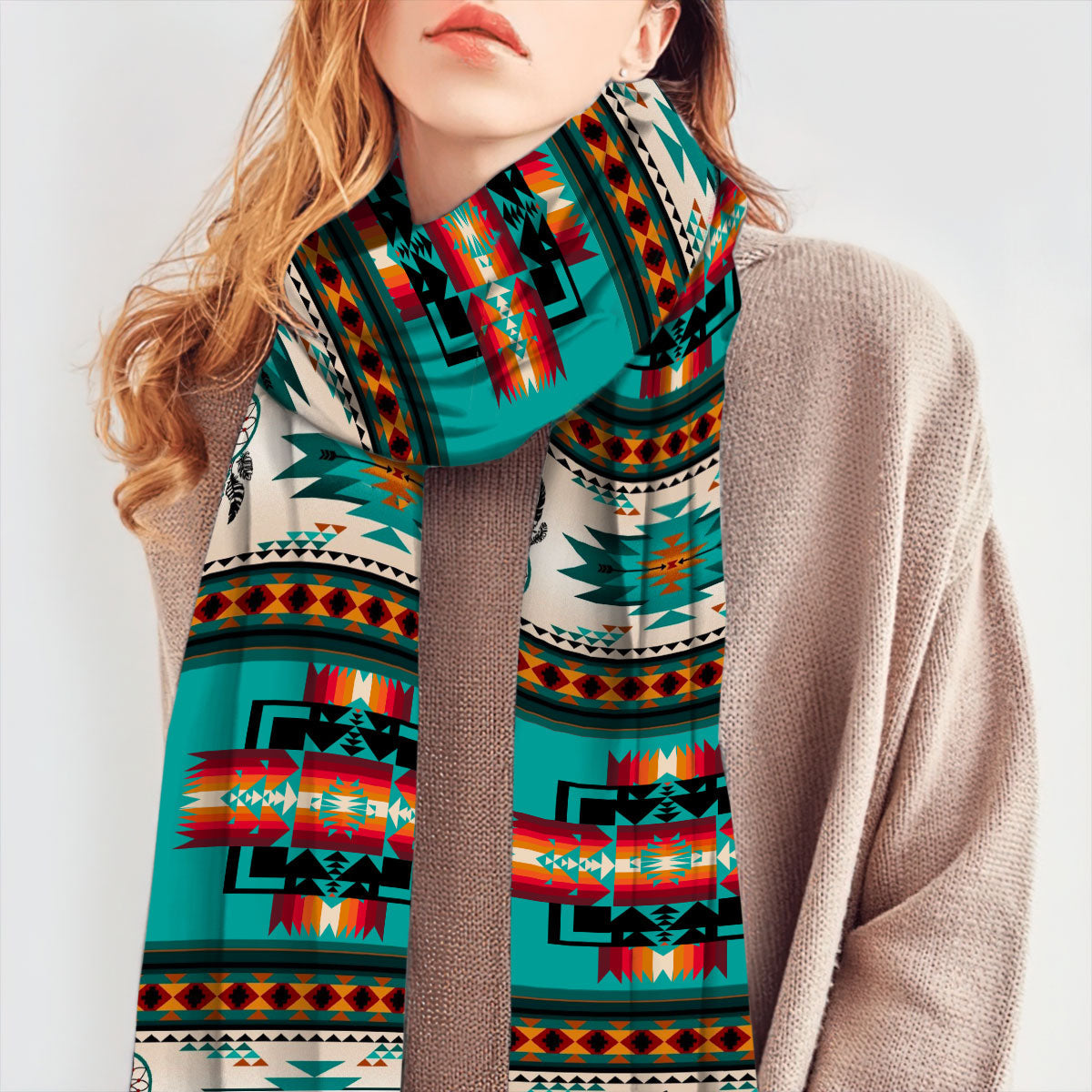 Native American - 3D  Scarf WCS