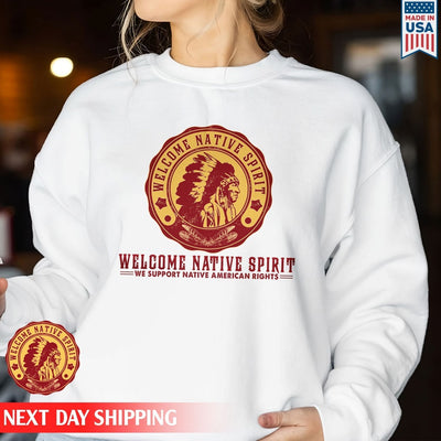 Brand Logo - We Support Native American Rights Native American Unisex T-Shirt/Hoodie/Sweatshirt