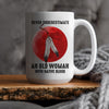 MMIW Never Underestimate An Old Woman With Native Blood  Ceramic Coffee Mug