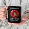 MMIW Never Underestimate An Old Woman With Native Blood  Ceramic Coffee Mug