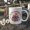 MMIW Red Hand Women Together Mug