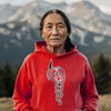 MMIW I Wear Red For My Sister, No More Stolen Sisters Red Hand Unisex T-Shirt/Hoodie/Sweatshirt