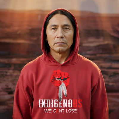 Native American Indigenous We Can't Lose Red Hand Unisex T-Shirt/Hoodie/Sweatshirt