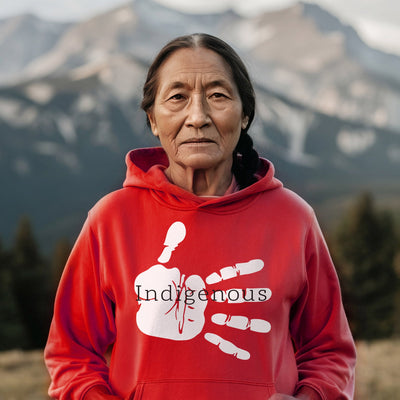 MMIW Indigenous Woman Red Hand Unisex T-Shirt/Hoodie/Sweatshirt