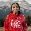 MMIW I Wear Red For My Sister Red Hand Unisex Hoodie/Sweatshirt/T-Shirt