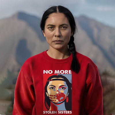 MMIW No More Stolen Sisters Red Hand Unisex T-Shirt/Hoodie/Sweatshirt