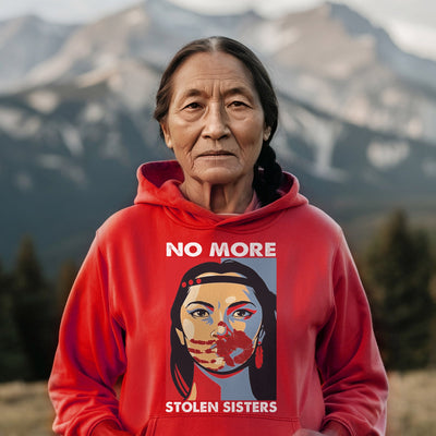 MMIW No More Stolen Sisters Red Hand Unisex T-Shirt/Hoodie/Sweatshirt