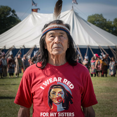 MMIW I Wear Red For My Sisters Red Hand Indigenous Women Unisex T-Shirt/Hoodie/Sweatshirt