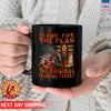 Native American Stand For The Flag Kneel For The Original Founding Fathers Ceramic Coffee Mug