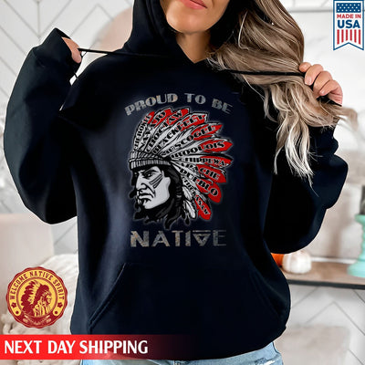 Native American Proud To Be Father Unisex T-Shirt/Hoodie/Sweatshirt