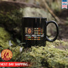 Native American Flag Feather Women Native Ceramic Coffee Mug