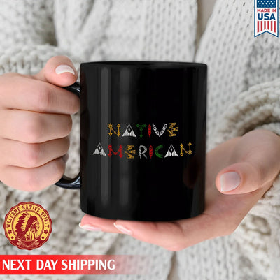 Native American Native Ceramic Coffee Mug