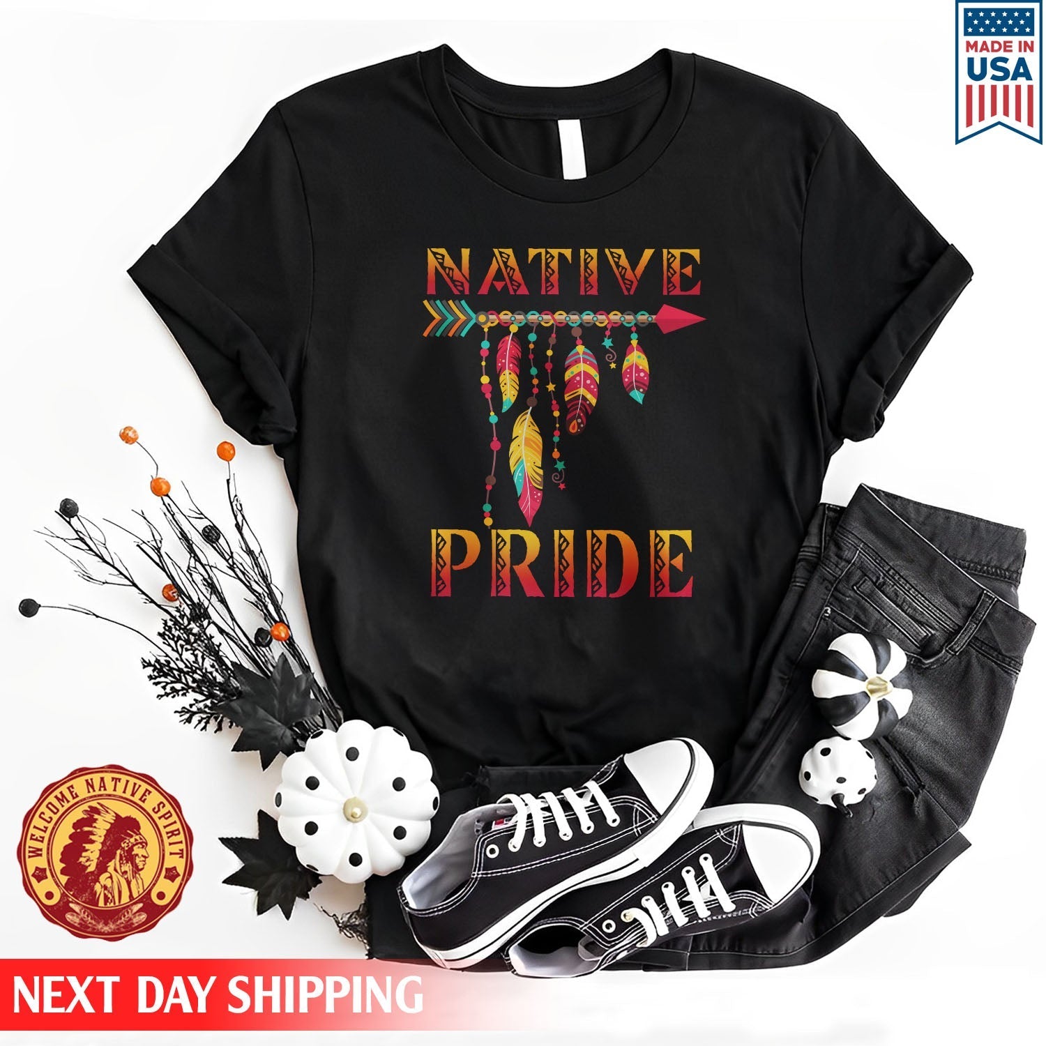 Native American Pride Feather Native Unisex T-Shirt/Hoodie/Sweatshirt