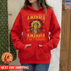 Native American I Was Not Born In America, America Was Born On My Land I Am A Cherokee Unisex T-Shirt/Hoodie/Sweatshirt