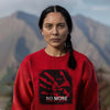 MMIW No More Stolen Sisters Red Hand Unisex T-Shirt/Hoodie/Sweatshirt 140