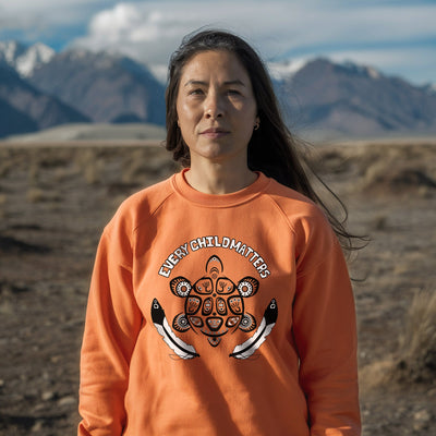 Every Child Matters Native Turtle Tracks Native American Unisex T-Shirt/Hoodie/Sweatshirt