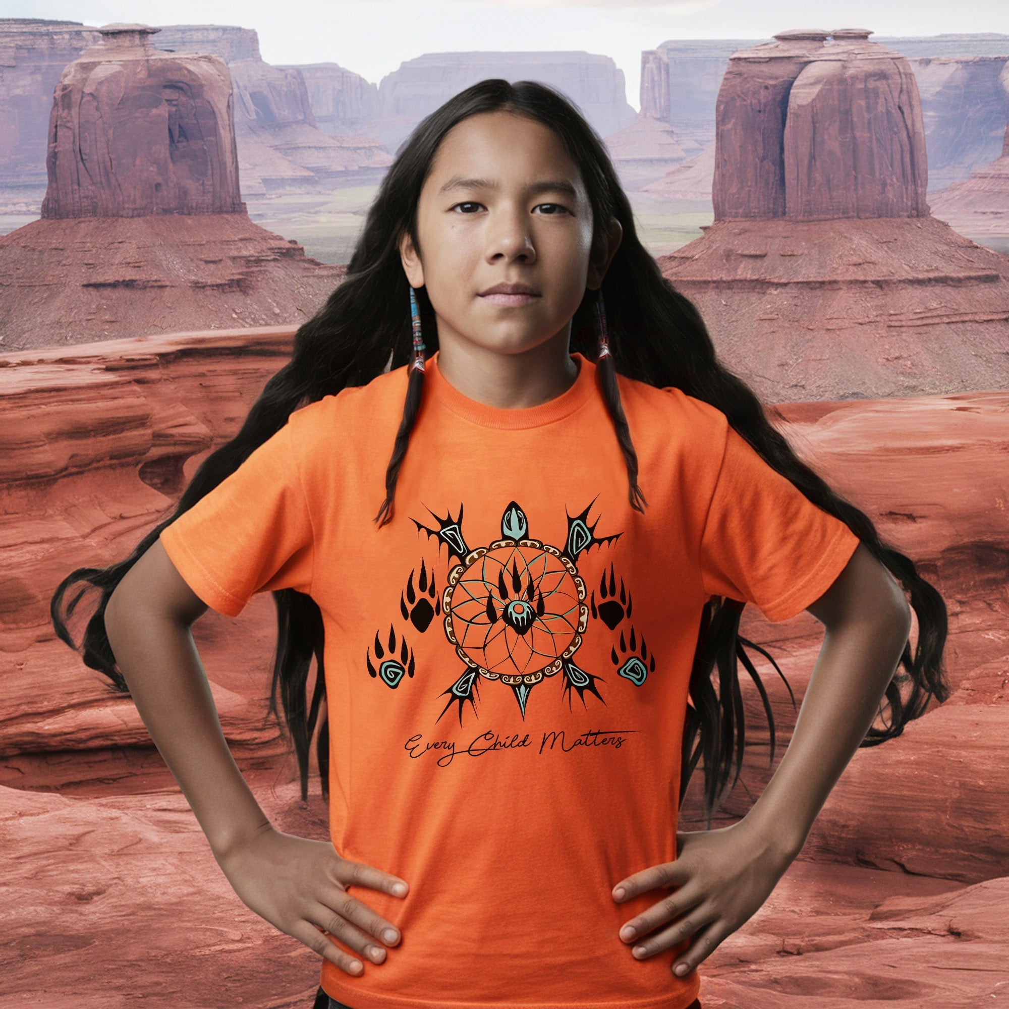 Every Child Matters Native Turtle Trails Native American Unisex T-Shirt/Hoodie/Sweatshirt