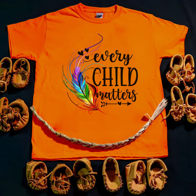 Every Child Matters Native Feathers Native American Unisex T-Shirt/Hoodie/Sweatshirt