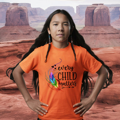 Every Child Matters Native Feathers Native American Unisex T-Shirt/Hoodie/Sweatshirt