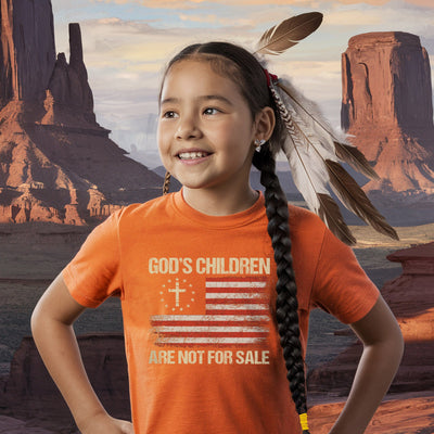 Every Child Matters God's Children Are Not For Sale Native American Unisex T-Shirt/Hoodie/Sweatshirt