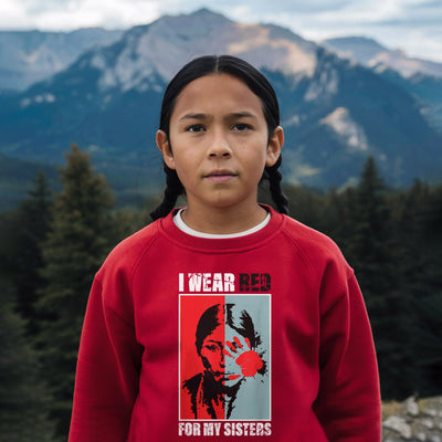 MMIW Awareness Indigenous Red Hand Women Gifts Unisex T-Shirt/Hoodie/Sweatshirt