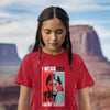 MMIW Awareness Indigenous Red Hand Women Gifts Unisex T-Shirt/Hoodie/Sweatshirt